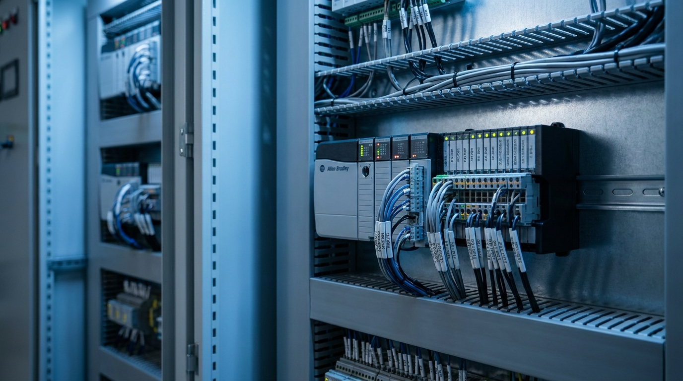 Industrial PLC control panels — Integrity Staffing Group controls staffing
