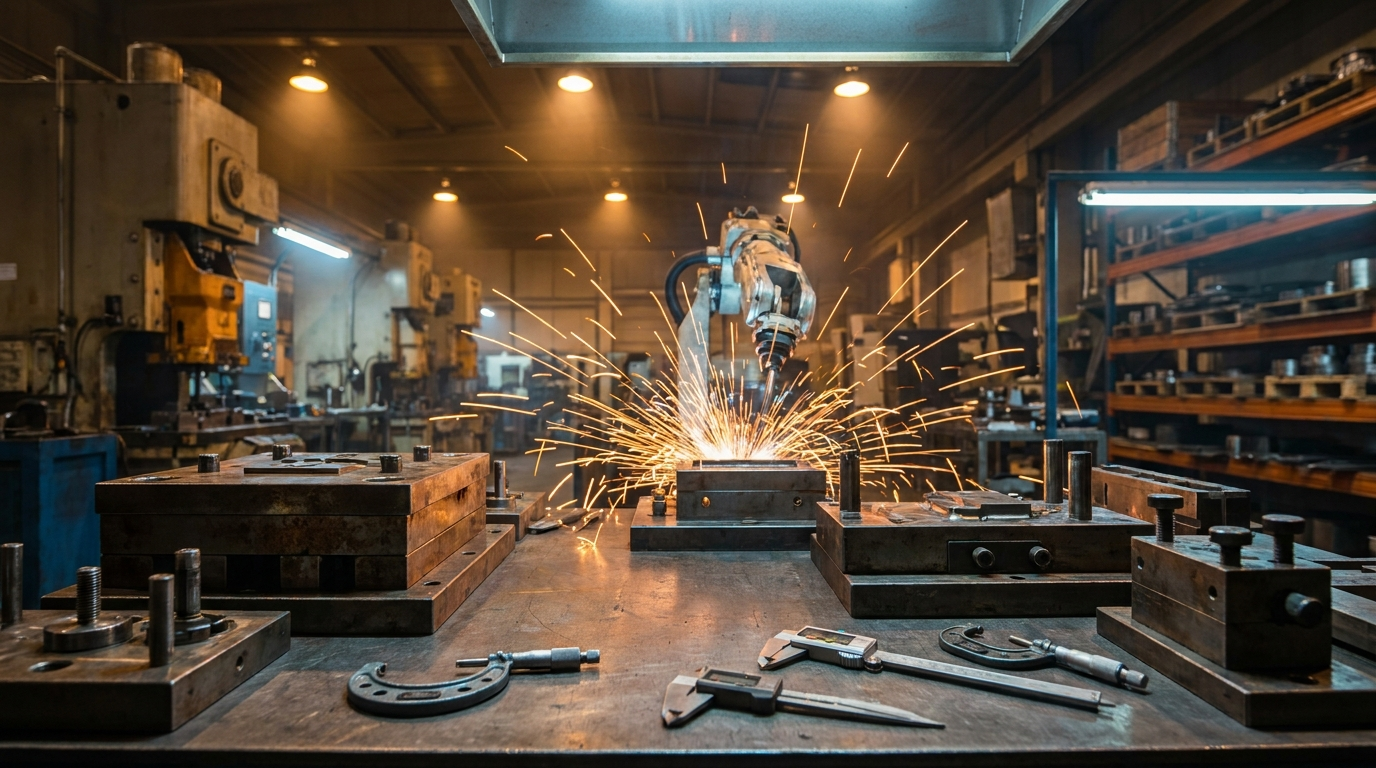 Metal fabrication and tool-and-die area — Integrity Staffing Group
