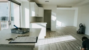 Freshly turned vacant apartment unit ready for a new resident — Integrity Staffing Group